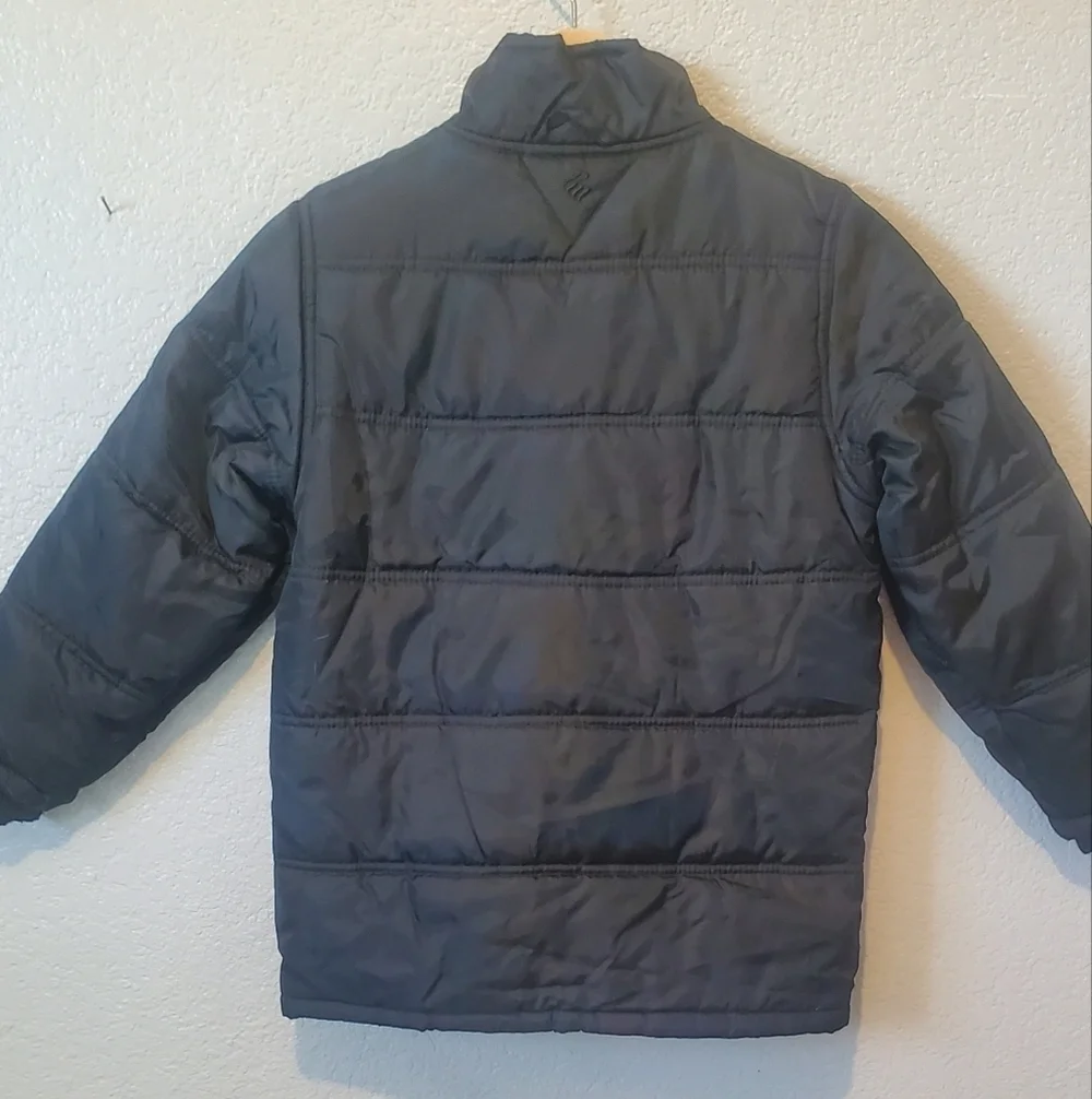 Rocawear Black Puffer Jacket Winter Coat Size 7 Girls Roca Wear Down Filled